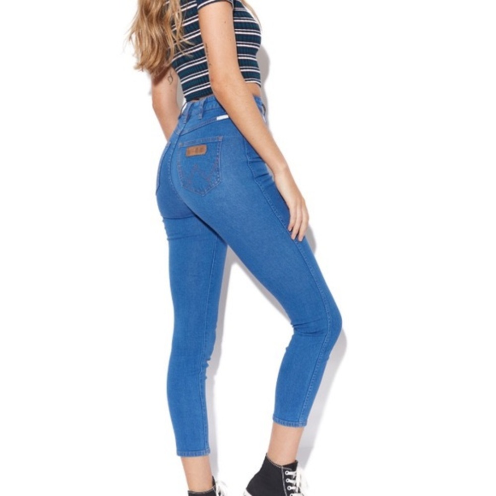Wrangler Hi Pins High-Waisted Jeans Skinny